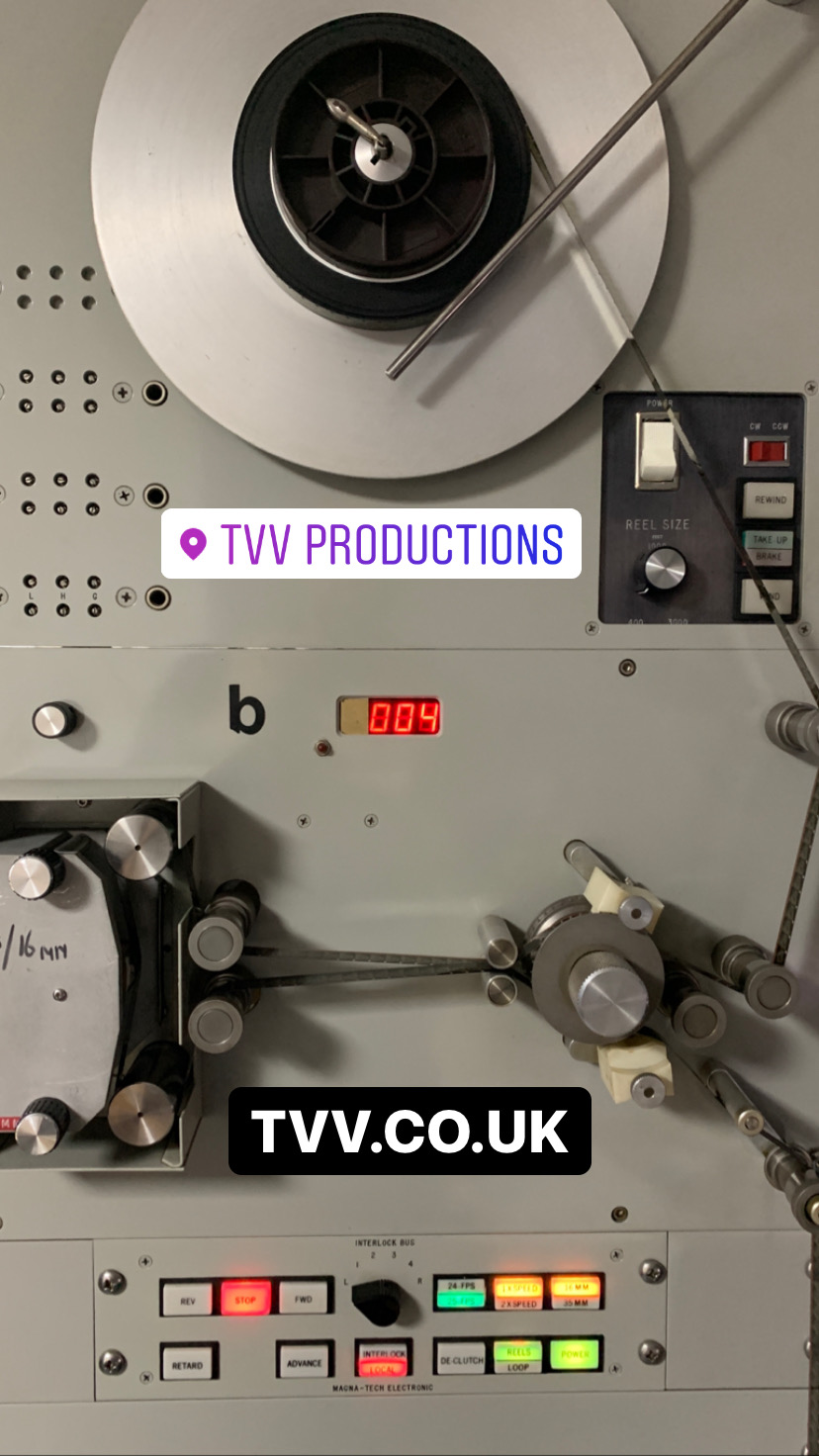 Full Coat Audio Transfers from 16mm & 35mm Reels